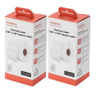 MUNBYN Thermal Label - 2.25 x 1.25" - White - 1000 Sheets/Roll - 2 Rolls/Pack - 2 Pack (4000 Sheets)-Specifications: 2-1/4" X 1-1/4" (57.15mm X 31.75mm) (1,000 Labels/Roll, 1 Roll)，Paper tube diameter：1.26"(32mm) Paper roll diameter：3.15"(80mm).