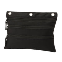 Merangue Neoprene Triple Zipper Binder Pouch-3 ring binder pouch 