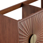 Modway Daylight 48" Double Sink Compatible Bathroom Vanity Cabinet - Walnut-7