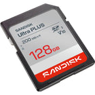 Sandisk 128GB Ultra PLUS SDXC UHS-I Card-Perfect for compact to midrange cameras
