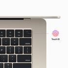 Apple MacBook Air 15.3" - M2 Chip - 256 GB SSD - 8 GB Unified Memory - Starlight - French-Up to 20 percent faster for applying image filters and effects