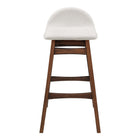 Modway Juno Wood Bar Stool - Ivory Fabric - Set of 2-8