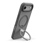 AXS PROShield Stand MagSafe Compatible Phone Case for Apple iPhone Air - Grey-360° rotating stand for portrait or landscape viewing 