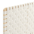 Modway Sparta Weave Wall Mount Vegan Leather Full Headboard with - Natural Beige-French Wood Cleat