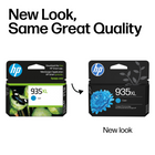 HP 935XL Cyan High Yield Original Ink Cartridge (C2P24AN)-The unmatched reliability of original HP ink cartridge means consistent convenience and better value