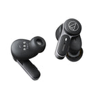 Audio-Technica Wireless Earbuds - Black-Ambience control (noise-cancelling, hear-through, talk-through) can be employed for music playback and calls