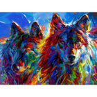 Prime 3D Blend Cota Wolves Puzzle - 500 Pieces-Completed Puzzle dimensions: 24” x 18" (61 x 46 cm)
