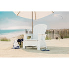 Suncast Adirondack Chair with Storage - Ice Cube-Comfortable and ergonomically friendly.