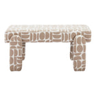 Zuo Blato Bench - Multicolor-Fabric 100% polyester leg