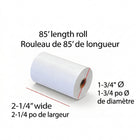 Eddie's Thermal Paper Roll - 2-1/4" x 85' - 50 Pack (BPA Free)-Features an end-of-roll red line indicator