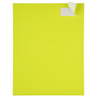 JAM Paper Mailing Address Labels, 1 x 2 5/8, Neon Yellow, 3 sets of 120 (354328008g)-360 per pack