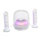 Harman Kardon SoundSticks 5 2.1-Channel Bluetooth Speaker with HDMI - White-Extraordinary sound with 3-way speaker design
