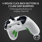 Razer Wolverine V3 TE Tournament Controller for XBox and PC - White-Shorter trigger pull: for faster inputs