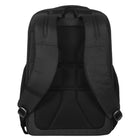 Targus Heritage Luxe 16" Backpack - Black-Patented retractable USB-C connector for on-the-go charging
