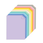 Astrodesigns Colour Cardstock Paper - 8.5" x 11" - Pastel Assortment - 72 Pack -72 Sheets