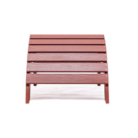 Backyard Lifestyles Footrest - Red-Durable Weather Resistant Polystyrene: HIPS, High Impact Polystyrene.