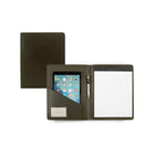 Bugatti Synthetic Leather Writing Case - Notepad included - Khaki-Organization system: ID window, card slot, pen holder
