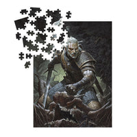 Dark Horse The Witcher 3: Wild Hunt Geralt Trophy Puzzle - 1000 Pieces-AGE: 3+