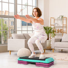 Soozier 3-Level Aerobic Stepper-1-piece blow moulding process for long-lasting fitness and exercise time