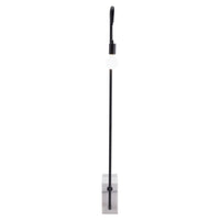 Zuo Lancia Floor Lamp - Black-Works with dimmer (Dimmer Not Included)