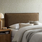Modway Camille Striped Linen Blend King Size Headboard - Earth Stripe-Padded Pillow Design