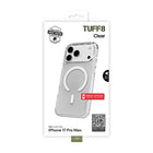 TUFF8 Mag Clear Case for iPhone 17 Pro Max - Clear-Premium material: Crafted from high-quality polycarbonate materials to withstand drops from up to 6 feet for enhanced durability and long-lasting performance
