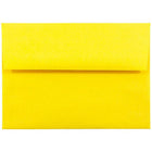 JAM Paper A6 Coloured Invitation Envelopes - 4.75 x 6.5 - Yellow Recycled - 50 Pack-These envelopes are perfect to use for sending invitations, greeting cards, RSVP's, thank you cards, gifts for birthdays, graduations, holidays and more
