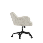 Brassex Sandro Office Chair - Beige-80mm hydraulic lift