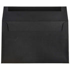 JAM Paper A9 Invitation Envelopes - 5.75 x 8.75 - Black Linen - 25 Pack-These envelopes are perfect for sending invitations, greeting cards, RSVP's, thank you cards, gifts for birthdays, graduations, holidays and more