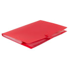 JAM Paper Letter Size File Folders - Snap Tab Closure - Red with Clear-Efficiently organize any important documents, notes, checks, cash, receipts, deposit slips and more with this coloured file sorter. Use it at the office, around the home, and at school.