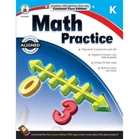 eBook: Carson Dellosa 104625-EB Math Practice - Grade Kindergarten-You will receive two emails: one confirming your entire order, and one with a "Download Software" buttonYou can download immediately or return to your email to download later
