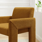 Modway Daven Fabric Upholstered Dining Chair - Copper-Internal Webbing Support System