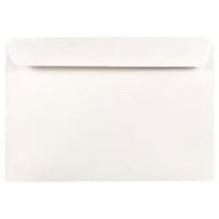 JAM Paper 6.5 x 9.5 Booklet Envelopes, White, 200 Pack (4241g)-White