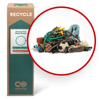 TerraCycle Garage Separation - Zero Waste Box - Medium-Recycle non-organic waste that is generated in your garage and outdoor areas. This includes baby gear, filters, garden products, home improvement, storage containers, paper packaging, pet products (non-food), plastic packaging, shipping materials, and sporting goods.