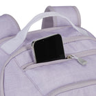 High Sierra Swoop SG Backpack - Hushed Orchid Heather -Dual water bottle pockets