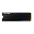 Samsung 9100 Pro with Heatsink PCIe Gen5. X4 NVMe 2.0 - 2 TB - BLACK-Pcle 5.0 performance Max 14,800 MB/s sequential speeds, two times faster than the previous 990 Pro