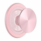 PopSockets PopGrip for MagSafe Round with Adapter Ring - Pinky-For non-MagSafe© Cases: use the included universal magnetic adapter ring (sticks to smooth, hard, flat, non-silicone cases)<br />Easily swap the top to change your style