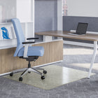 Deflecto OceanMat Low Pile Carpet Chair Mat Studded Rectangle - 36" x 48"-Bottom studs provide superior gripping power on carpets