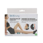 BIOS Living Massage Roller and Ball Kit-9