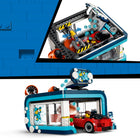 LEGO My City Drive-Through Car Wash-Release the water pellets and slide the rail to spin the washer brushes