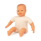 Miniland Soft Body Dolls - 15-3/4" - Caucasian-Machine-washable