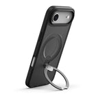 AXS PROShield Stand MagSafe Compatible Phone Case for Apple iPhone Air - Black-360° rotating stand for portrait or landscape viewing 