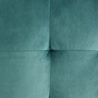 Modway Contour Tufted Cube Performance Velvet Ottoman - Teal-Dense Foam Padding