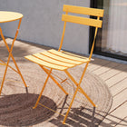 Lausaint Bistro Folding 3-Piece Patio Set - Yellow-10