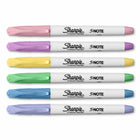 Sharpie S-Note Creative Markers - Chisel Tip - Assorted Colours - 6 Pack-No-bleed ink keeps your work looking clean