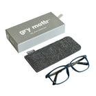 Gry Mattr WITTY Blue Light Glasses, +1.25-Provides blue light protection from all digital devices