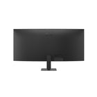 LG UltraWide 34" Curved Monitor - 34U601B-B - Black-Curved screen design wraps around your field of vision to reduce eye movement and improve viewing comfort, delivering a more engaging and natural visual experience during extended use