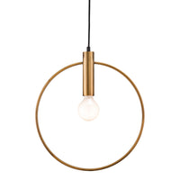 Zuo Irenza Ceiling Lamp - Brass-Designed for hardwired installation with standard mounting bracket and hardware included
