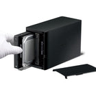 Buffalo LinkStation 220 NAS Personal Cloud Storage with 4 TB Drive-WebAccess - free apps and access from anywhere with just one click