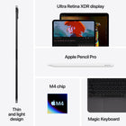 Apple iPad Pro 13" - Ultra Retina XDR Display - Wi-Fi - M4 Chip - 256 GB - Space Black-1 Year Limited Manufacturer Warranty